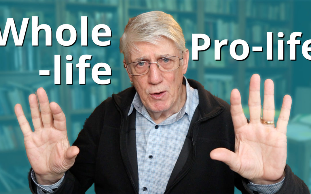 Whole-life or Pro-life