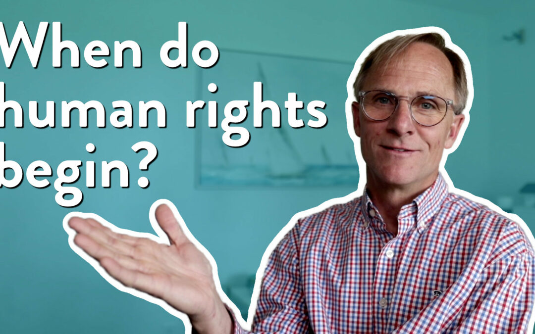 When do human rights begin?
